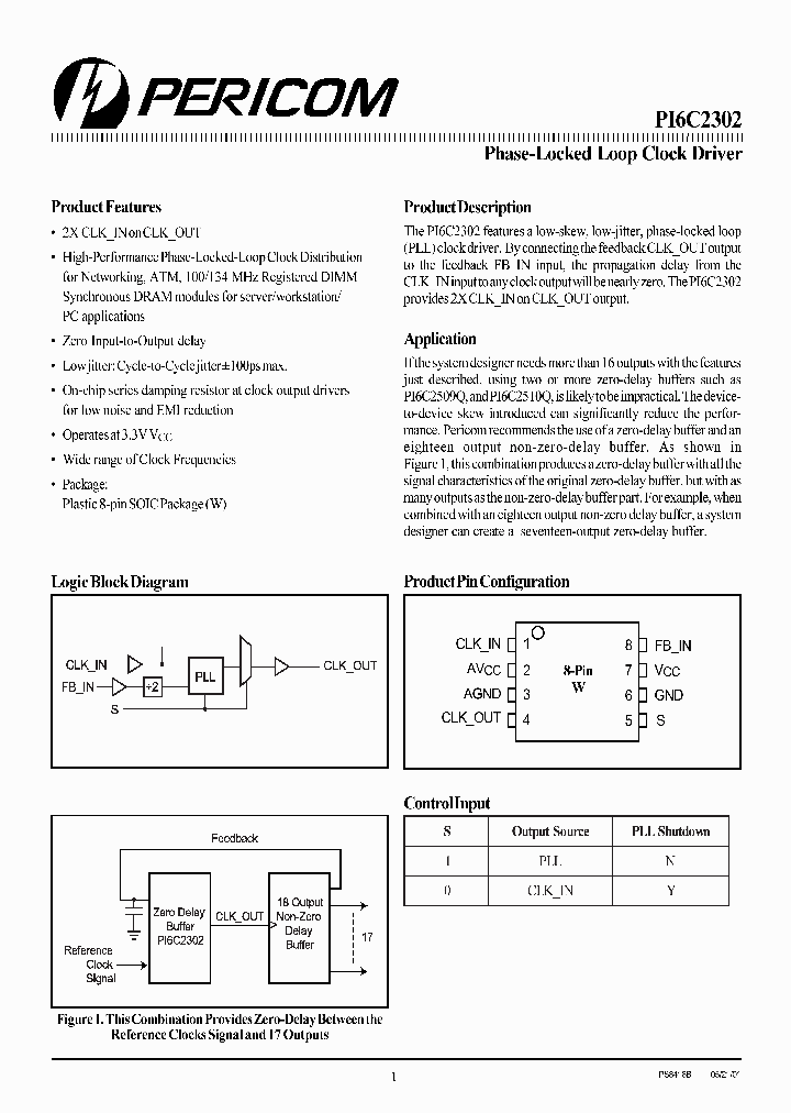 PI6C2302_1169850.PDF Datasheet
