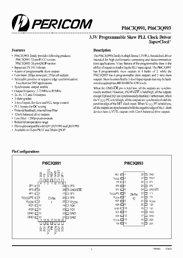 PI6C3Q993Q_1295923.PDF Datasheet
