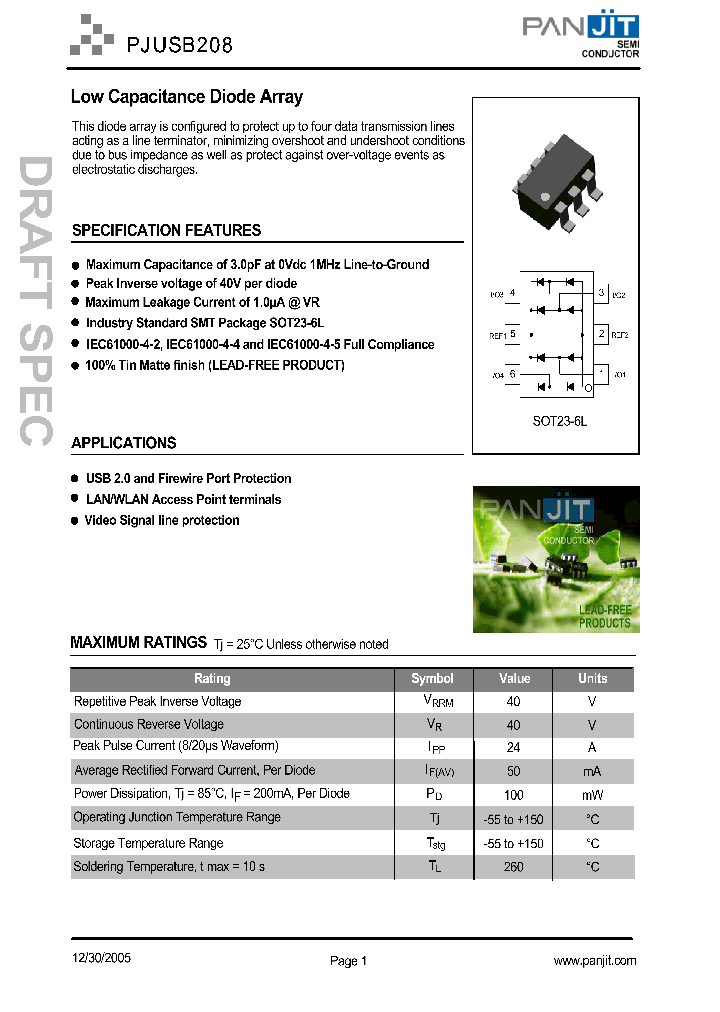 PJUSB208_1296334.PDF Datasheet