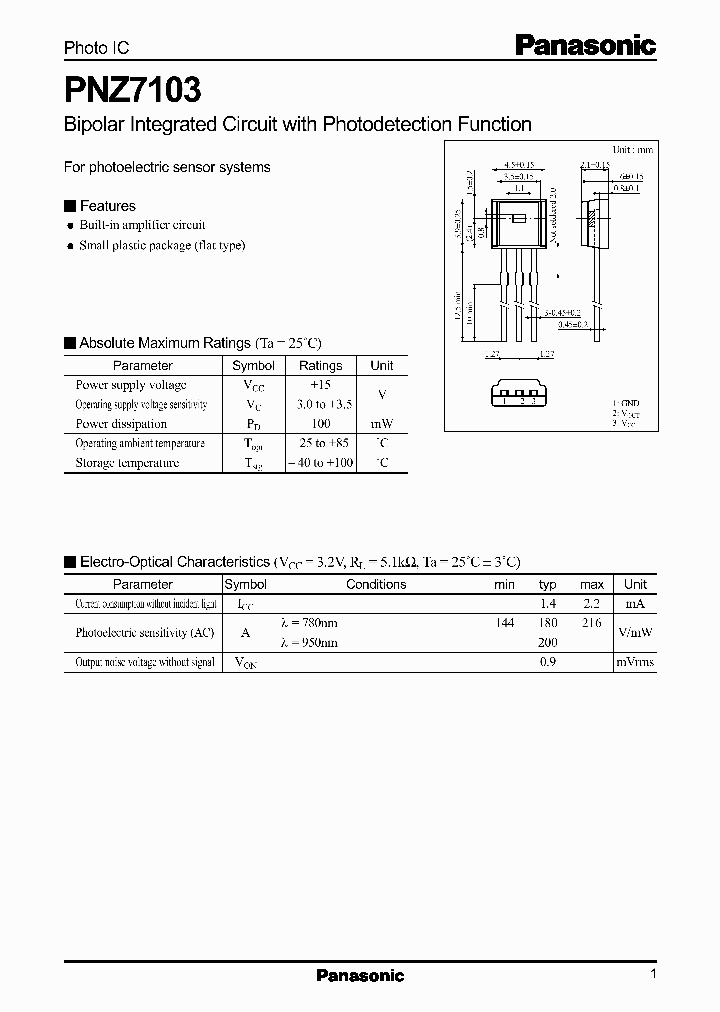 PNZ7103_1297214.PDF Datasheet