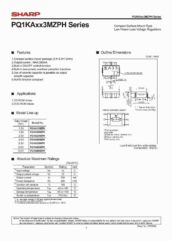 PQ1KAXX3MZPH_1297331.PDF Datasheet