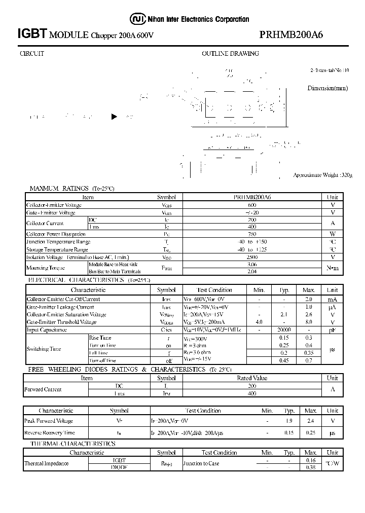 PRHMB200A6_1297446.PDF Datasheet