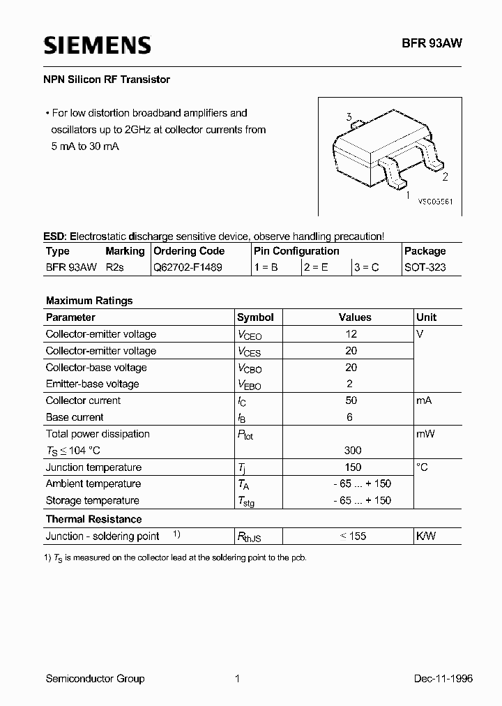 BFR93AW_1126774.PDF Datasheet