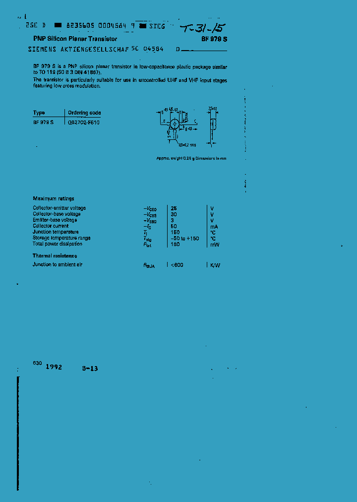 Q62702-F610_1299090.PDF Datasheet