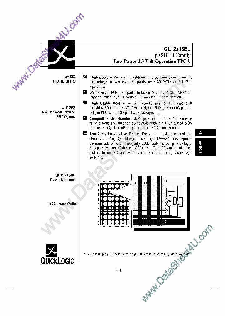 QL12X16BL_1081429.PDF Datasheet