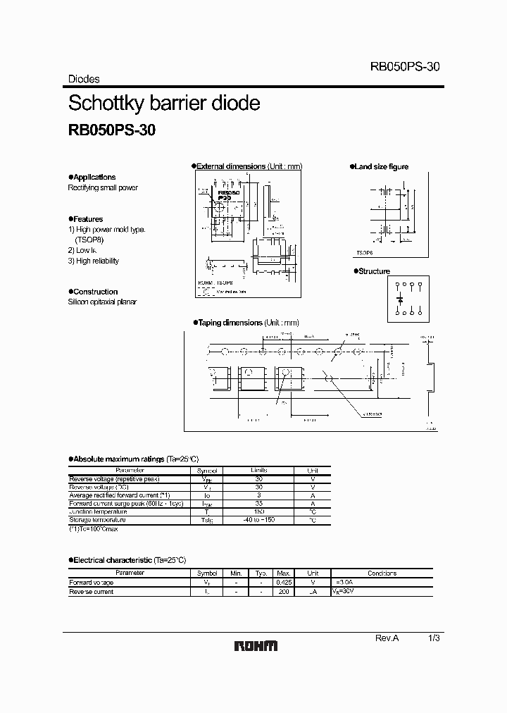 RB050PS-30_1300649.PDF Datasheet