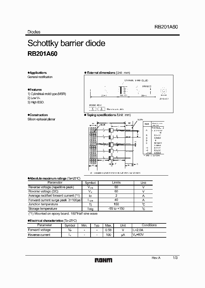 RB201A60_1300698.PDF Datasheet