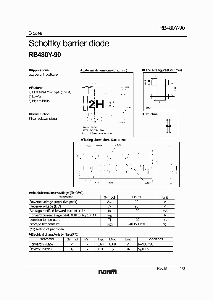 RB480Y-90_1117551.PDF Datasheet