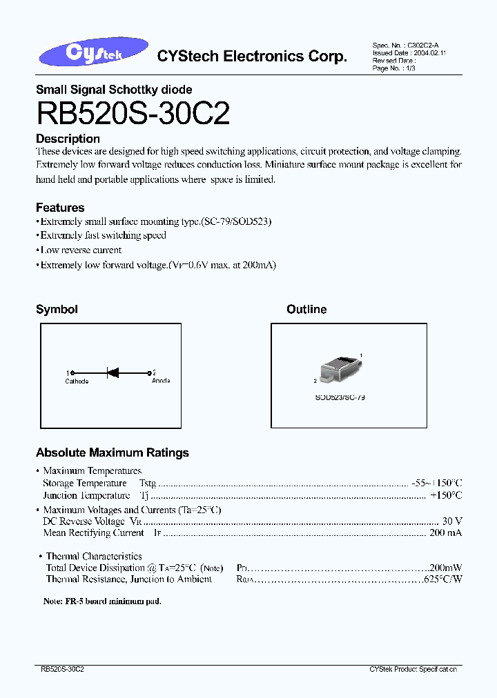 RB520S-30C2_1300757.PDF Datasheet