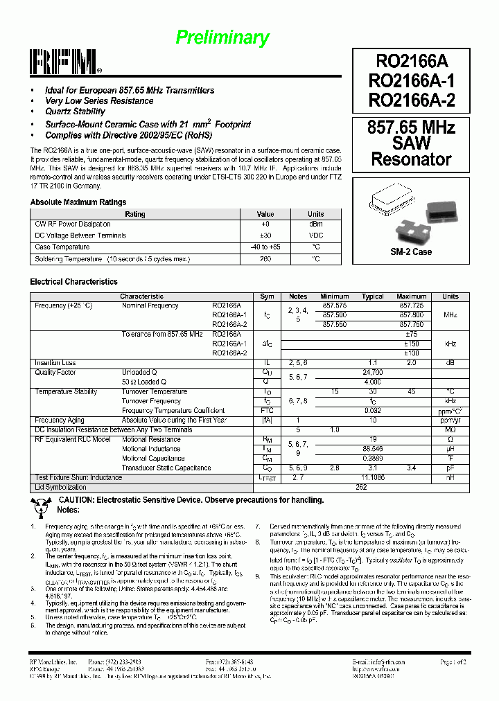 RO2166A-2_1302468.PDF Datasheet