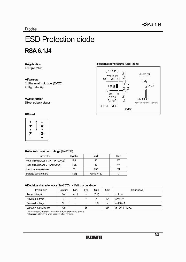 RSA61J4_1302761.PDF Datasheet