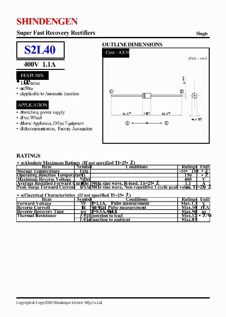 S2L40_1303595.PDF Datasheet