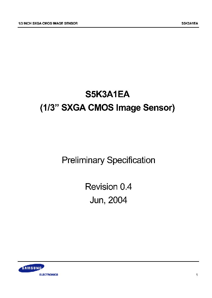 S5K3A1EA13_1304010.PDF Datasheet