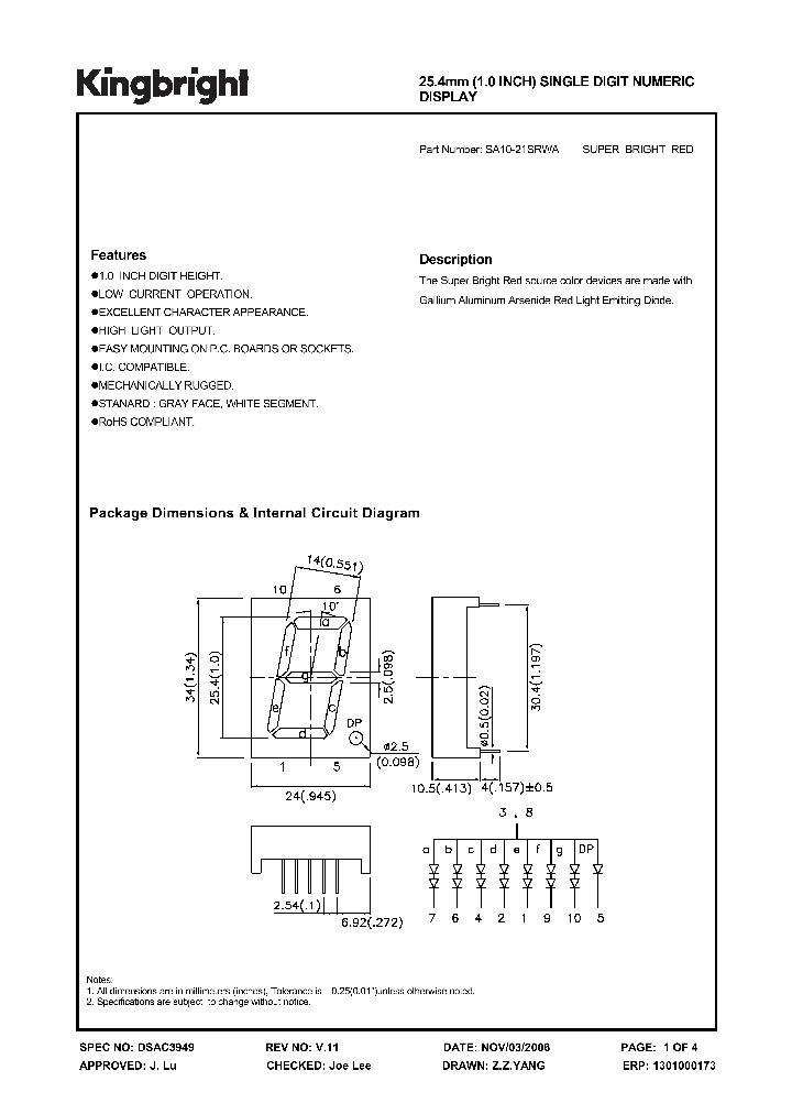 SA10-21SRWA_1304370.PDF Datasheet