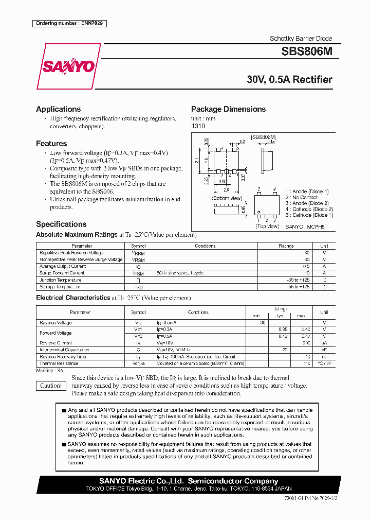 SBS806M_1112052.PDF Datasheet