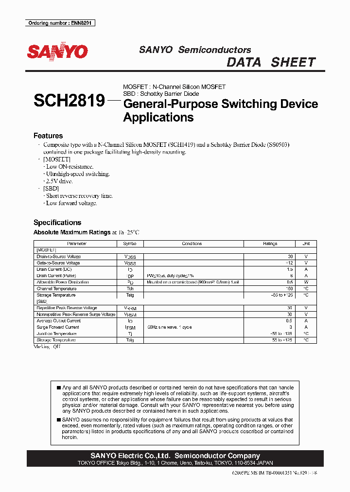 SCH2819_1080462.PDF Datasheet