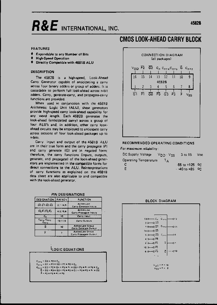 SCL4582B_1092793.PDF Datasheet
