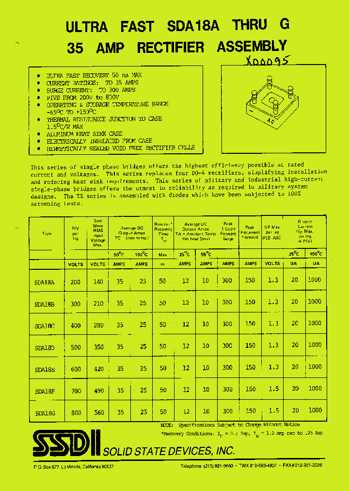 SDA18G_1306388.PDF Datasheet