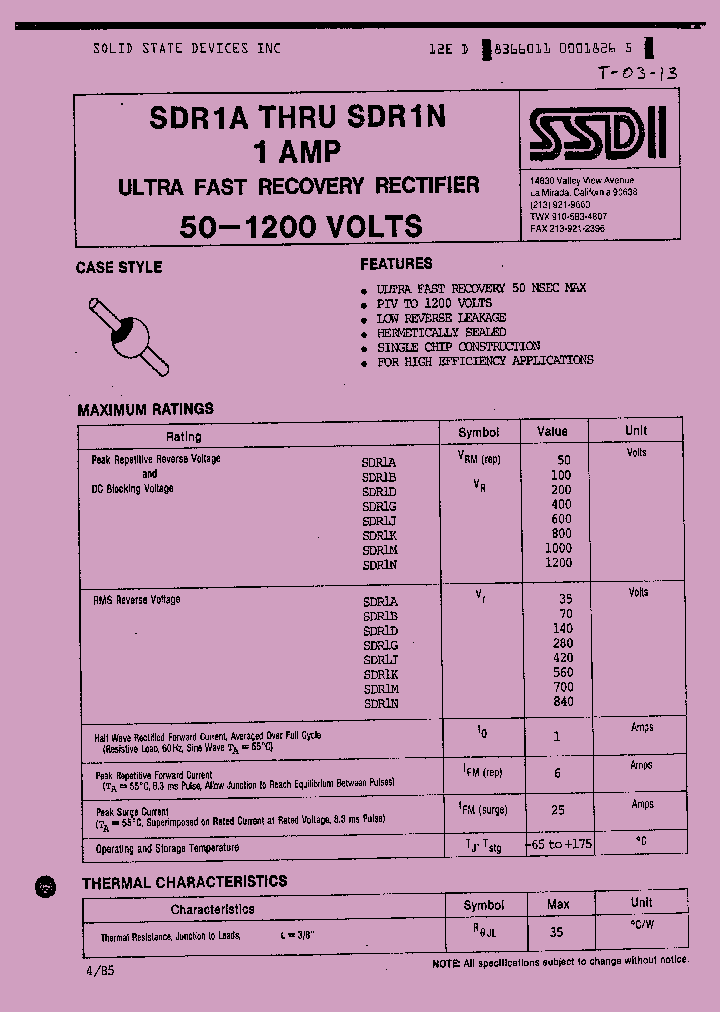 SDR1N_1306632.PDF Datasheet