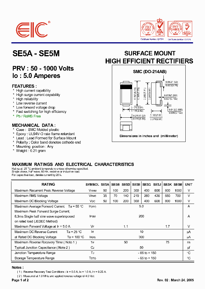 SE5M_1306859.PDF Datasheet