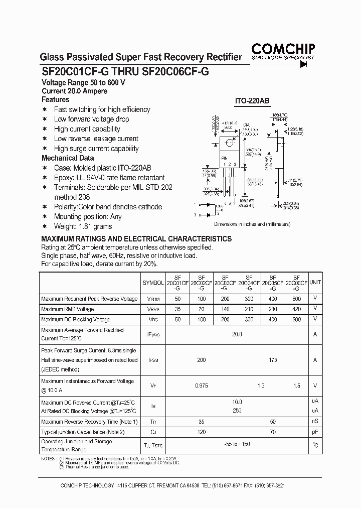 SF20C06CF-G_1307255.PDF Datasheet