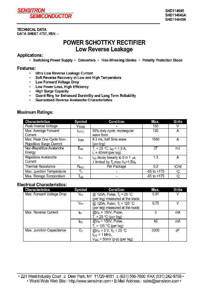 SHD114645_1164794.PDF Datasheet