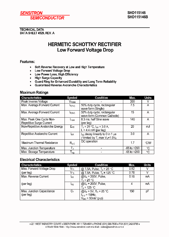 SHD115146_1165146.PDF Datasheet
