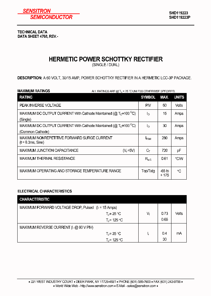 SHD119223_1164766.PDF Datasheet