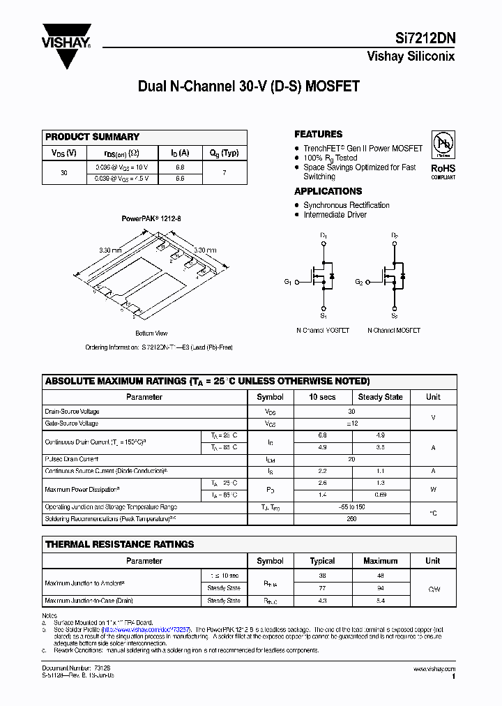 SI7212DN_1139250.PDF Datasheet
