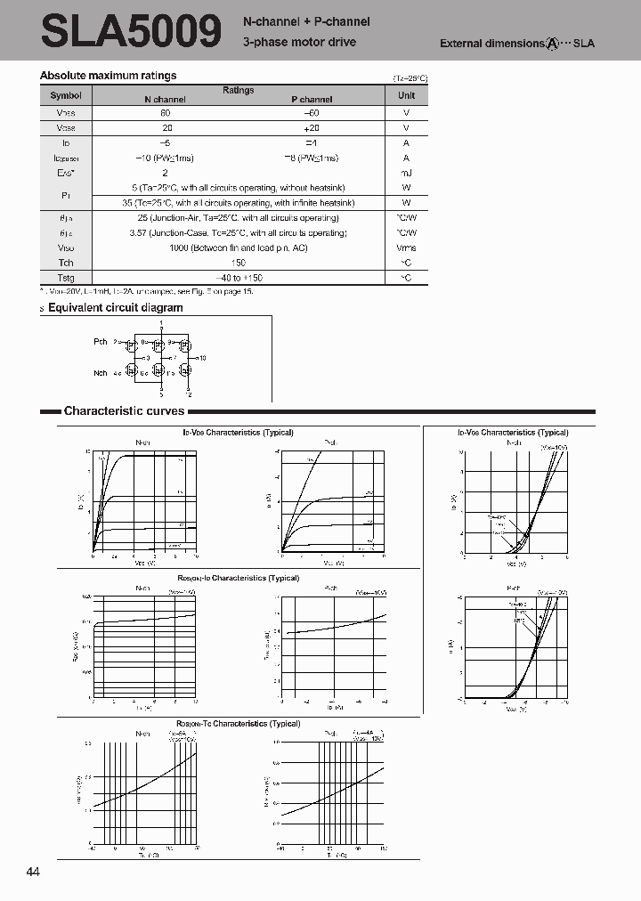 SLA5009_1310251.PDF Datasheet