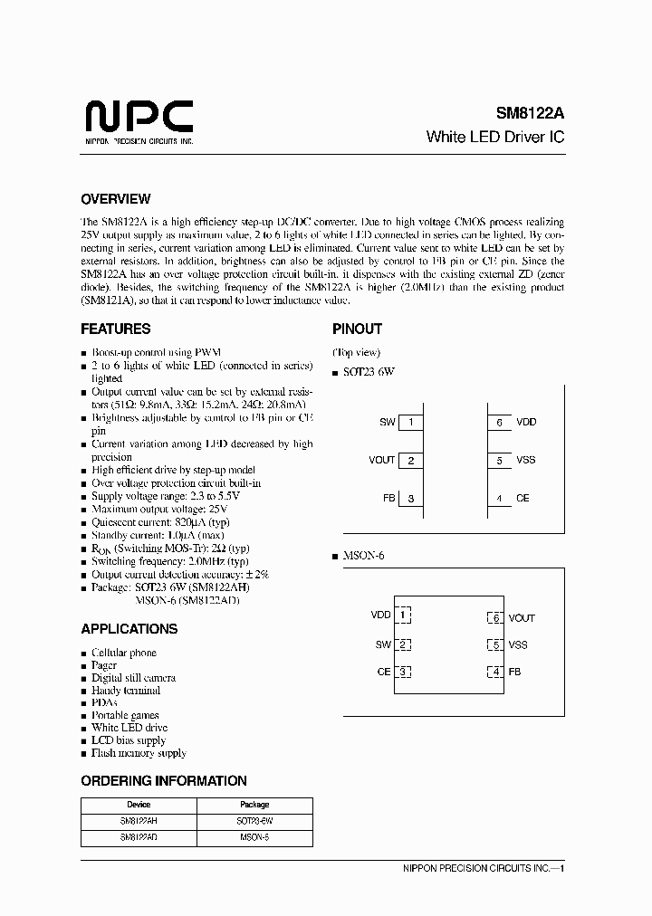 SM8122A_1097205.PDF Datasheet