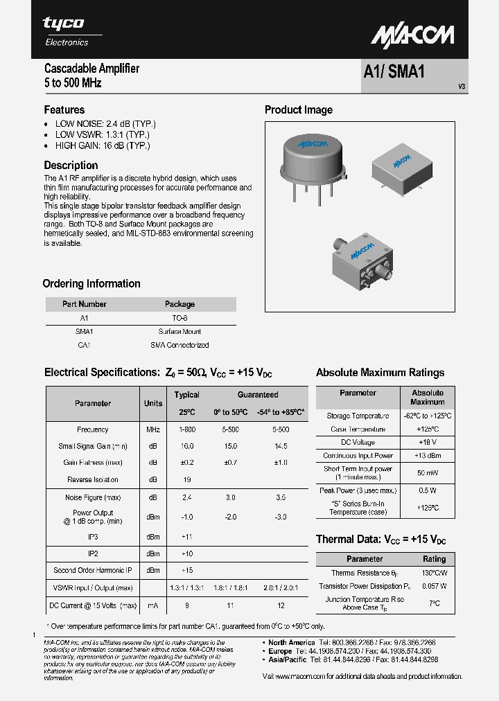 SMA1_1310879.PDF Datasheet