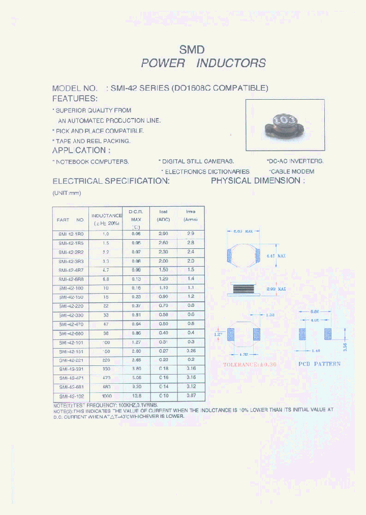 SMI-42-6R8_1311379.PDF Datasheet