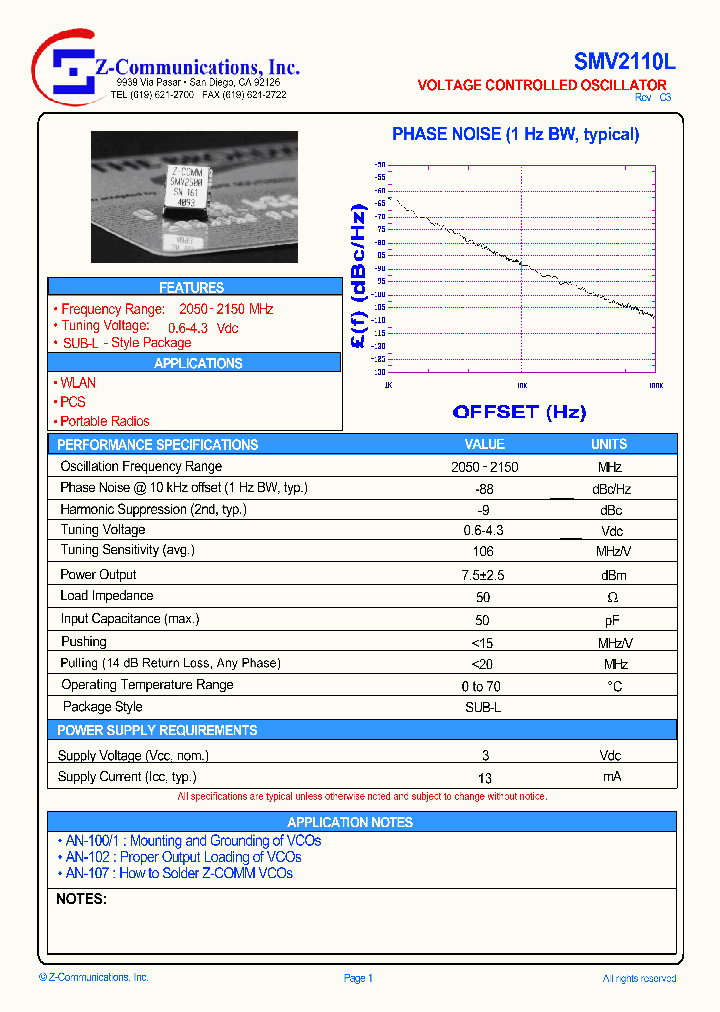 SMV2110L_1311699.PDF Datasheet