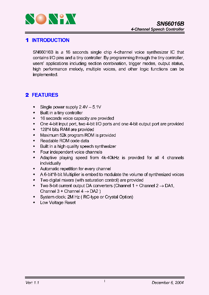 SN66016B_1311982.PDF Datasheet