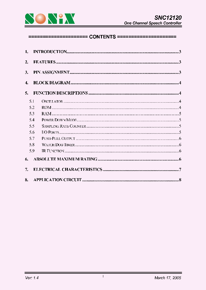 SNC12120_1314020.PDF Datasheet