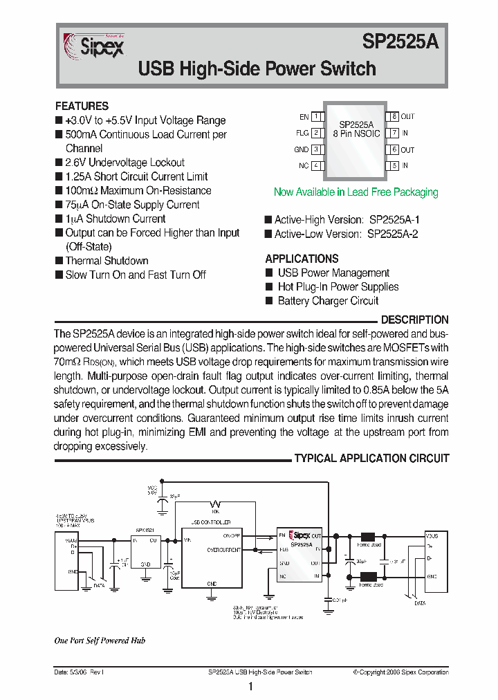 SP2525A-2EN_1088089.PDF Datasheet