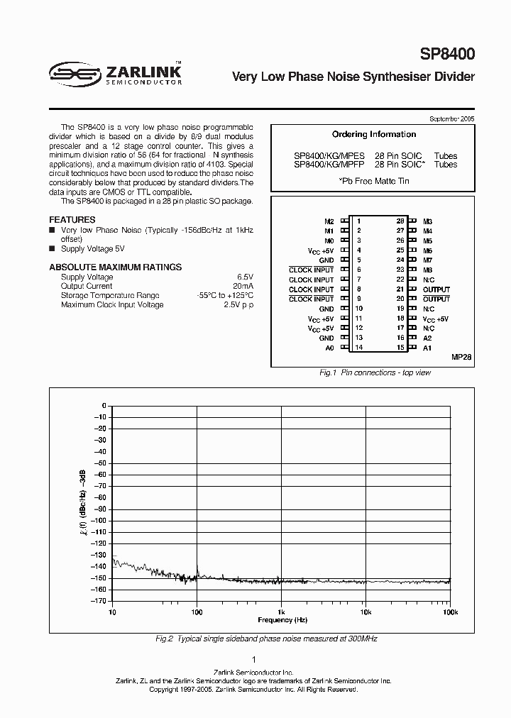 SP8400MPFP_1315201.PDF Datasheet