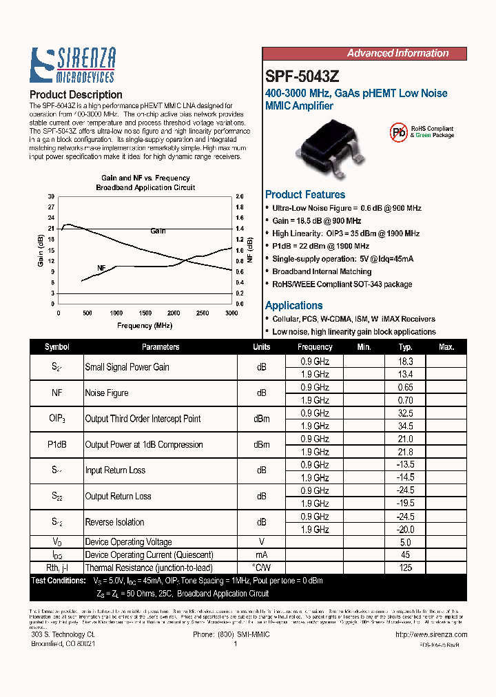 SPF-5043Z_1315428.PDF Datasheet