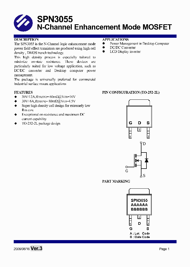 SPN3055T252RG_1315503.PDF Datasheet