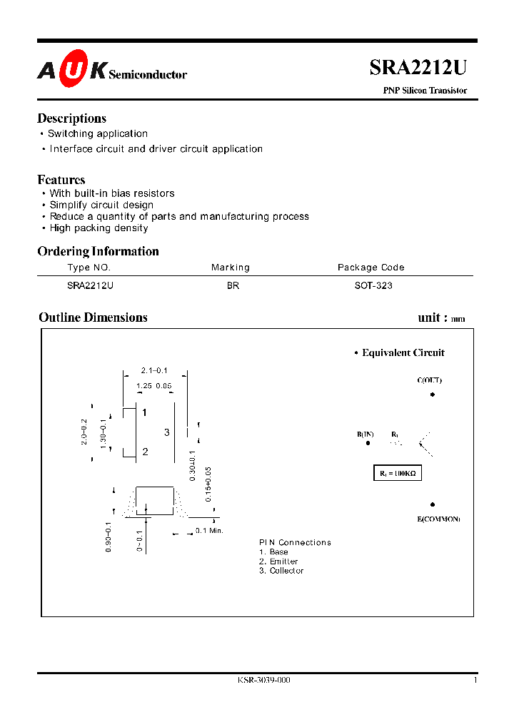 SRA2212U_1316200.PDF Datasheet