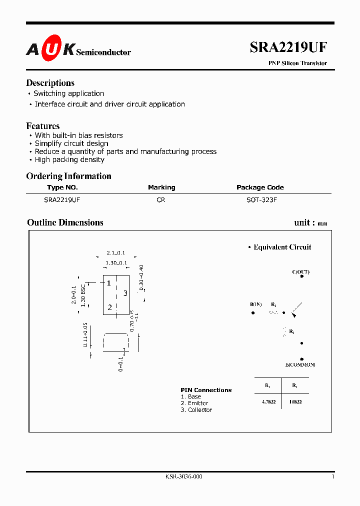 SRA2219UF_1316211.PDF Datasheet