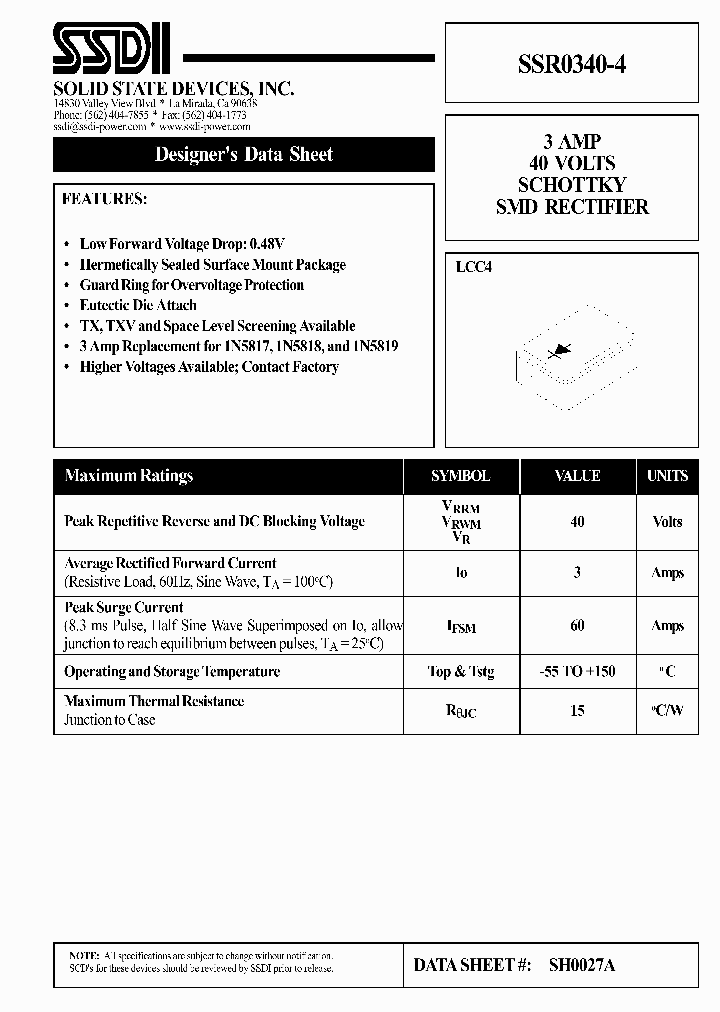 SSR0340-4_1316872.PDF Datasheet