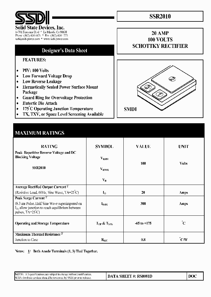 SSR2010_1316903.PDF Datasheet