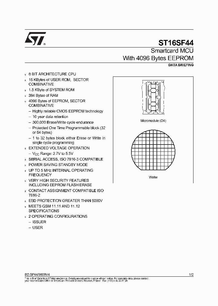 ST16SF44_1071484.PDF Datasheet