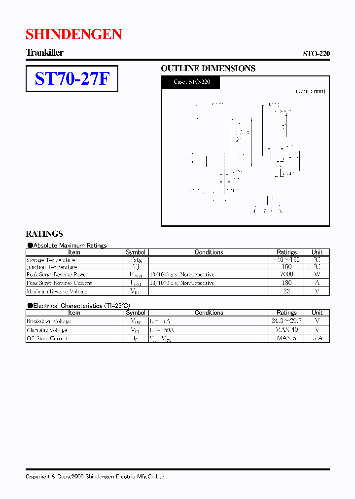 ST70-27F_1317557.PDF Datasheet