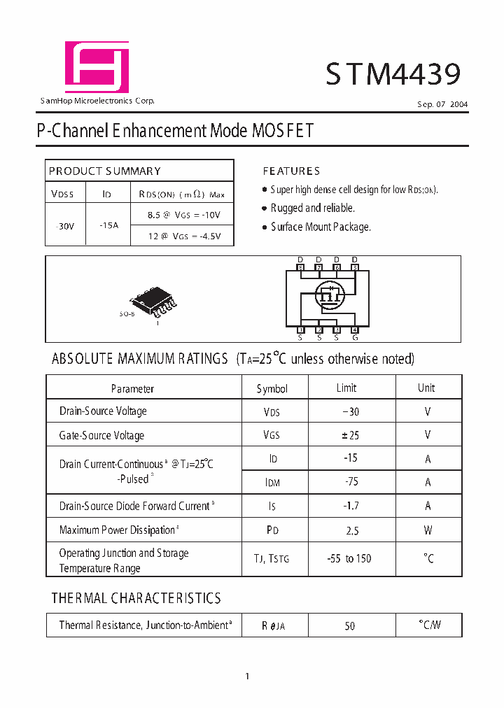 STM4439_1318745.PDF Datasheet