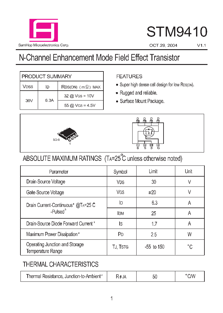 STM9410_1318778.PDF Datasheet