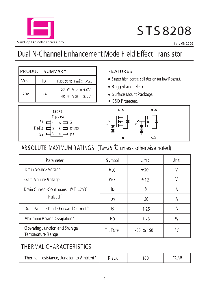 STS8208_1168951.PDF Datasheet