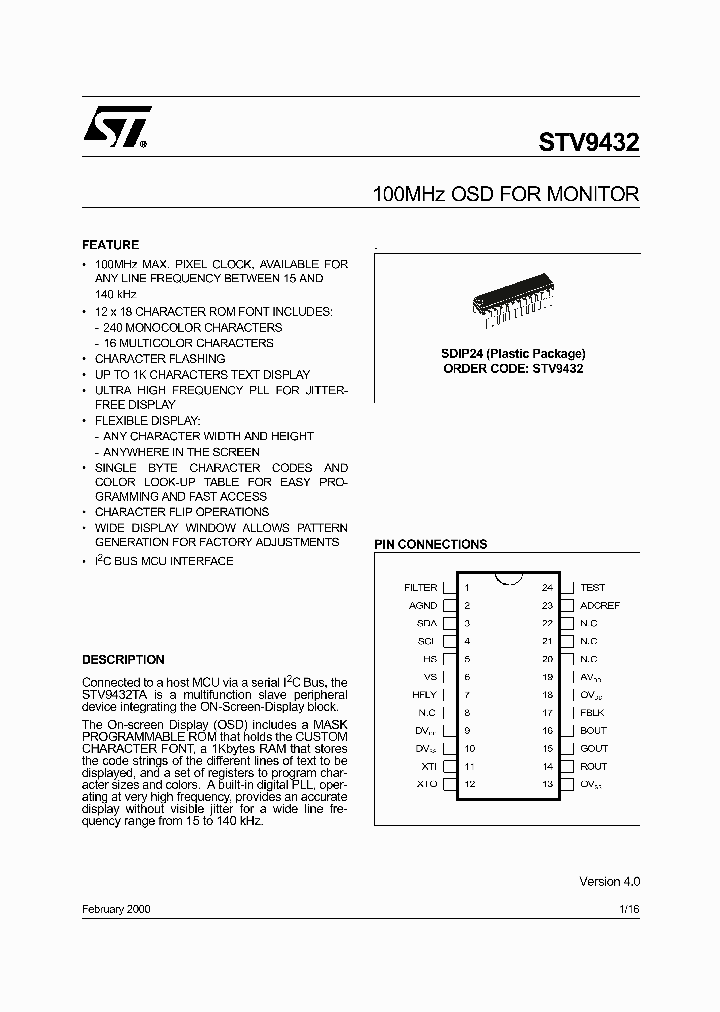 STV9432_1113030.PDF Datasheet